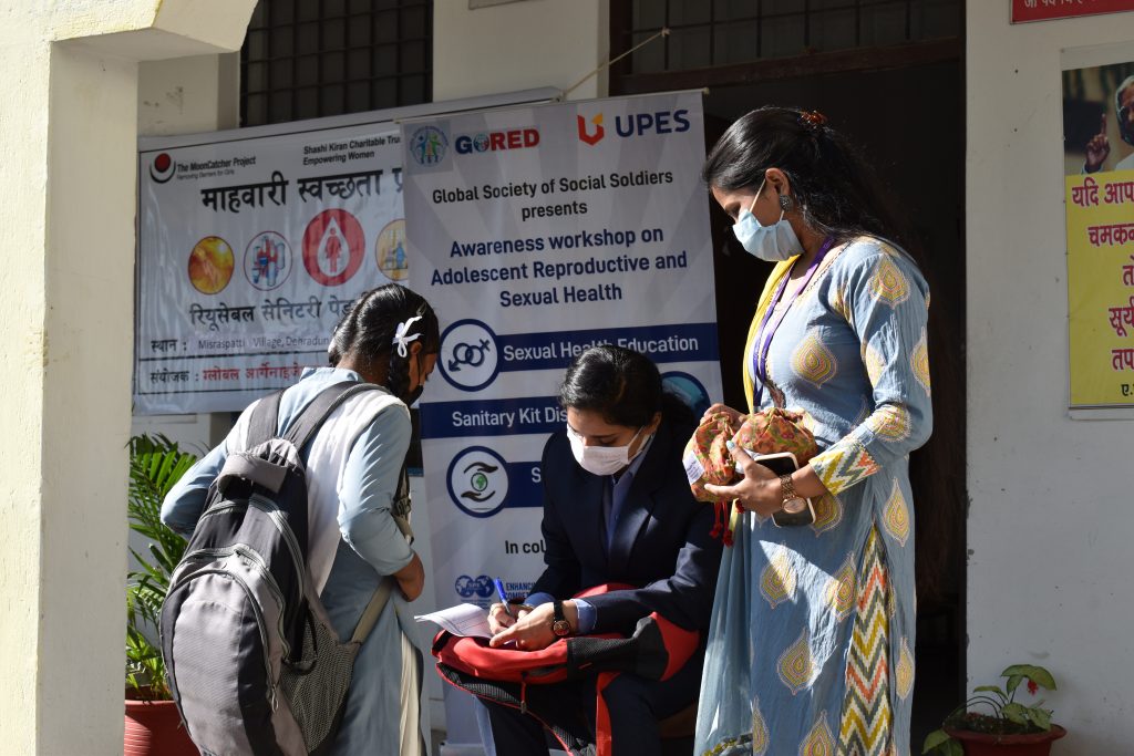 Adolescent Reproductive and Sexual Health (ARSH) drive by UPES